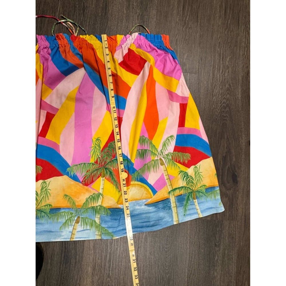 Show Me Your Mumu Womens Rainbow Key Angel Mini Dress XL Strappy Beach Tropical - Picture 8 of 10